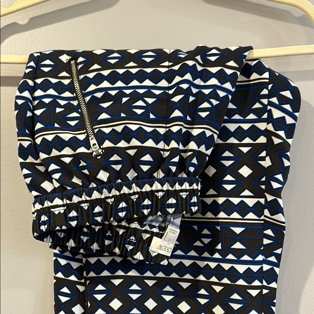 J. Crew Geometric Print Pants